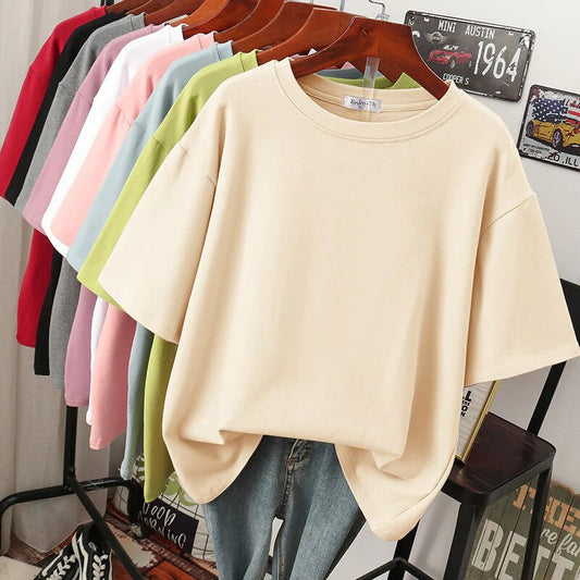 Arabella - Χαλαρό Oversize T-Shirt από Βαμβάκι για Γυναίκες