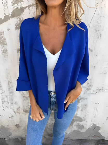 Angelle - Elegant, casual suede jacket for women