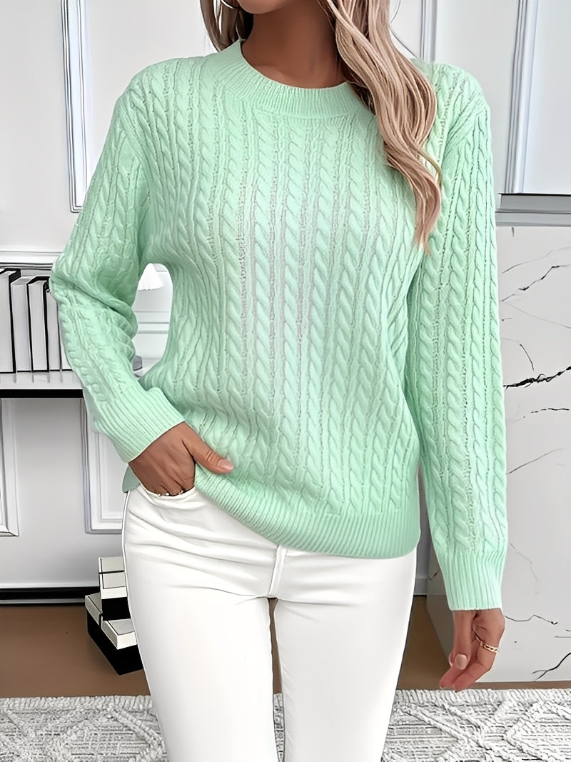Charisse - Relaxed Knitted Sweater for Women