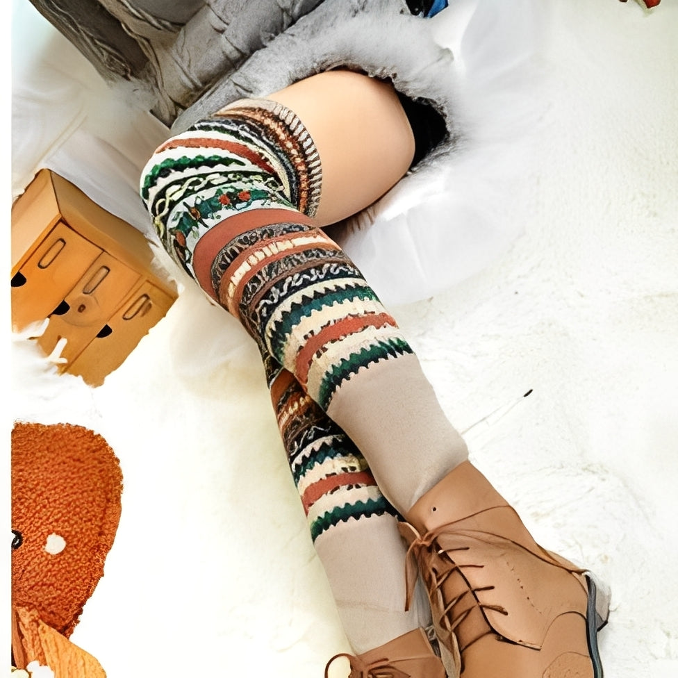 Suzanna - Στιλάτες, ζεστές, παχιές βαμβακερές κάλτσες για γυναίκες