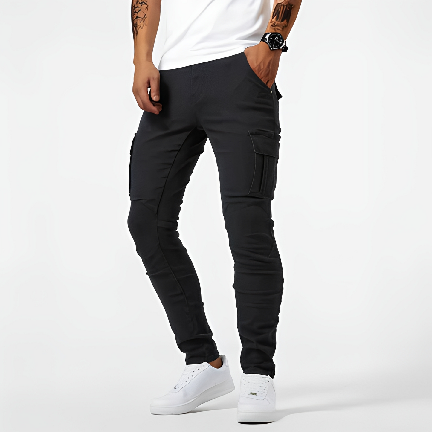Arlotte - Relaxed cargo pants for men