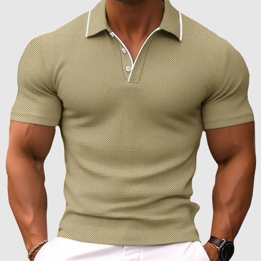 Jaren - Καθημερινό Slim-Fit-Πόλο πουκάμισο για άνδρες