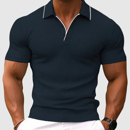 Jaren - Καθημερινό Slim-Fit-Πόλο πουκάμισο για άνδρες