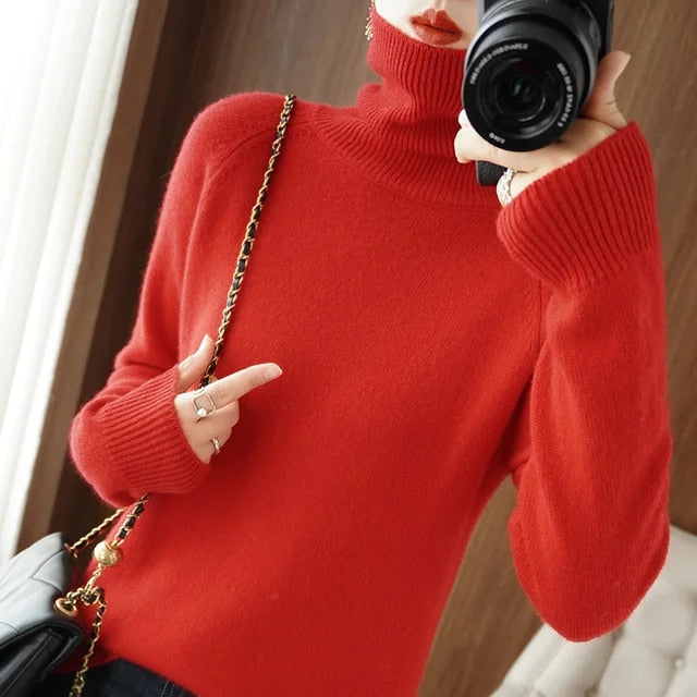 Softy - Cashmere Turtleneck Sweater