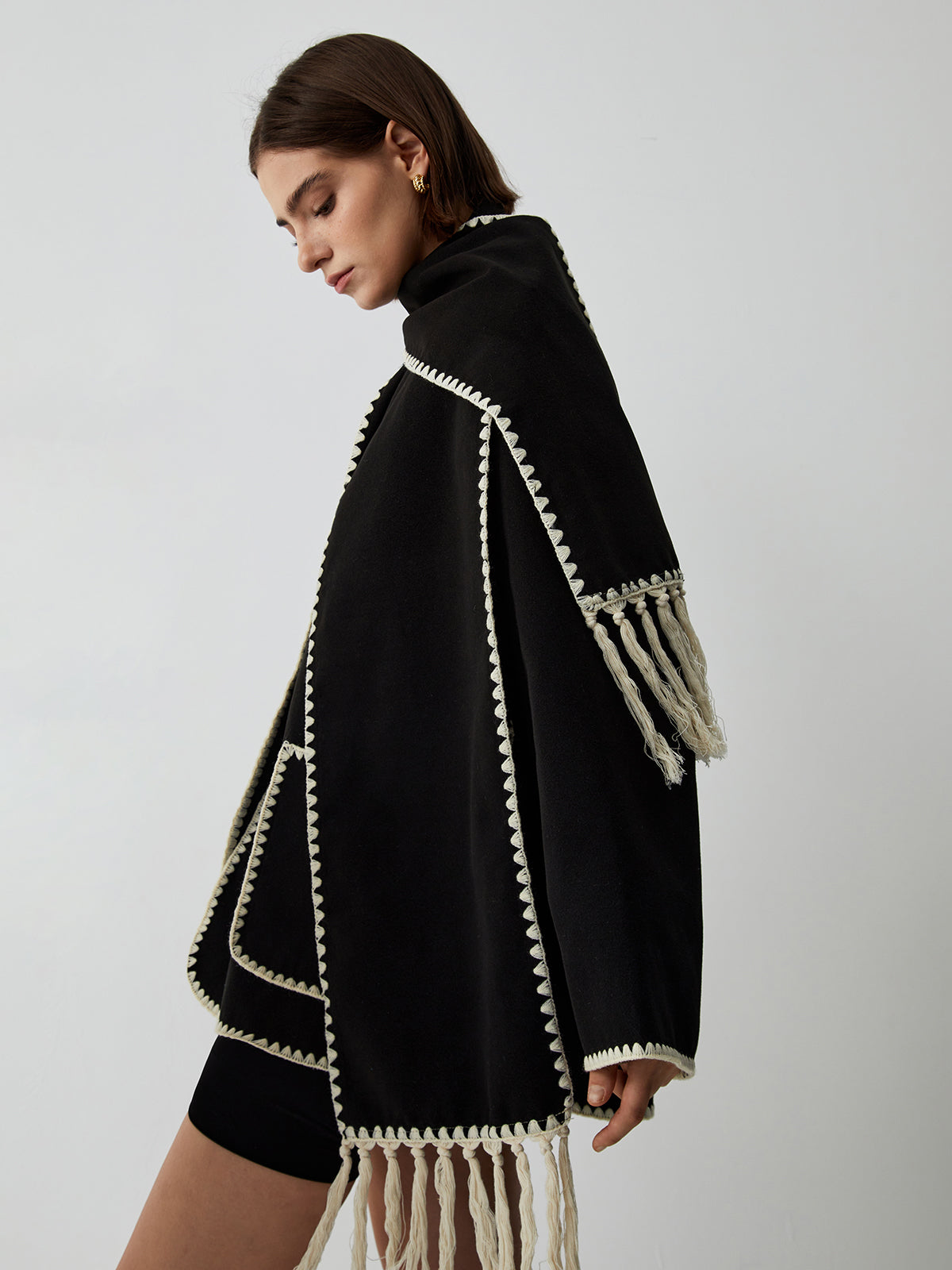 Elodie – Jacket with Scarf