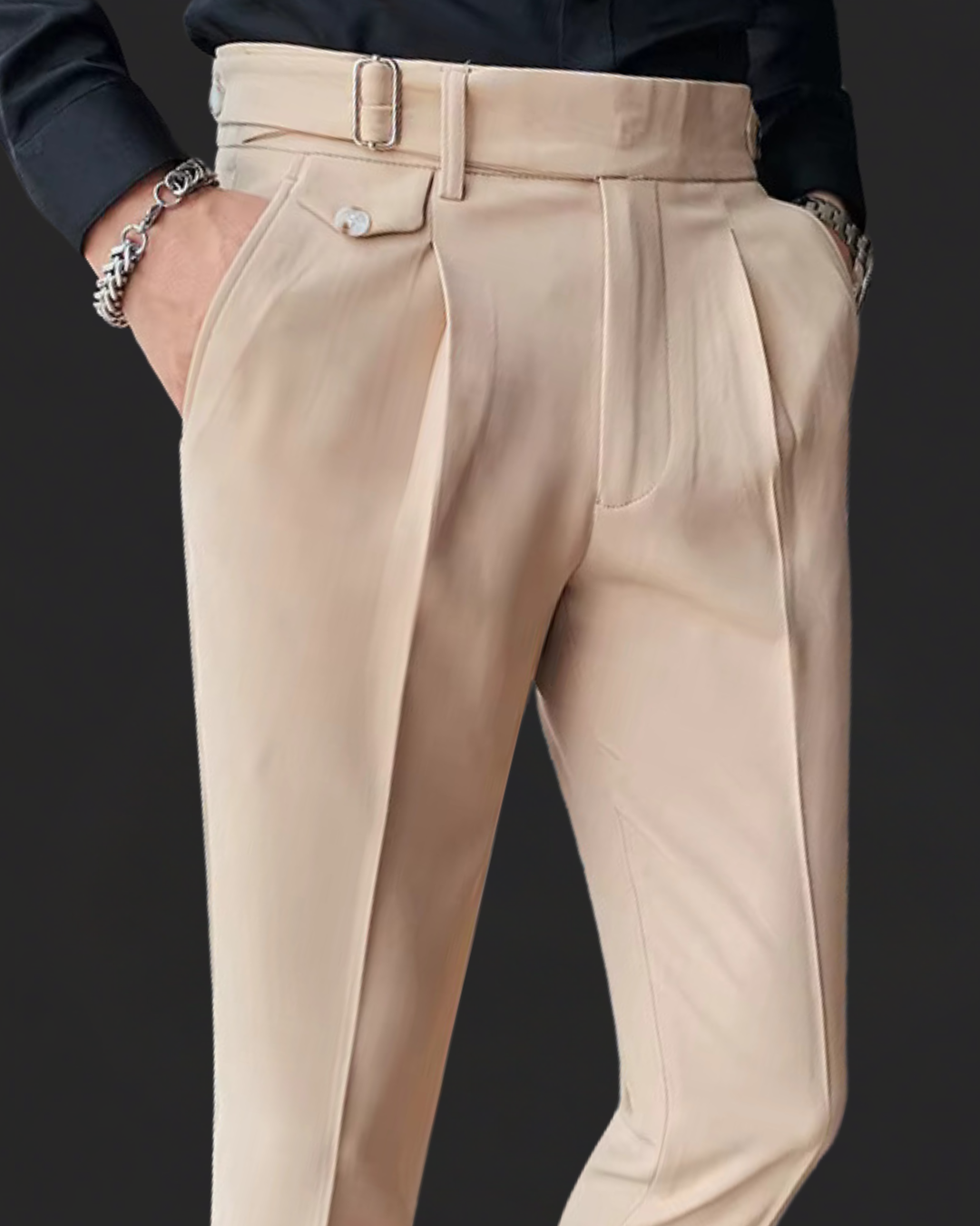 Marcello – Pleated Pants