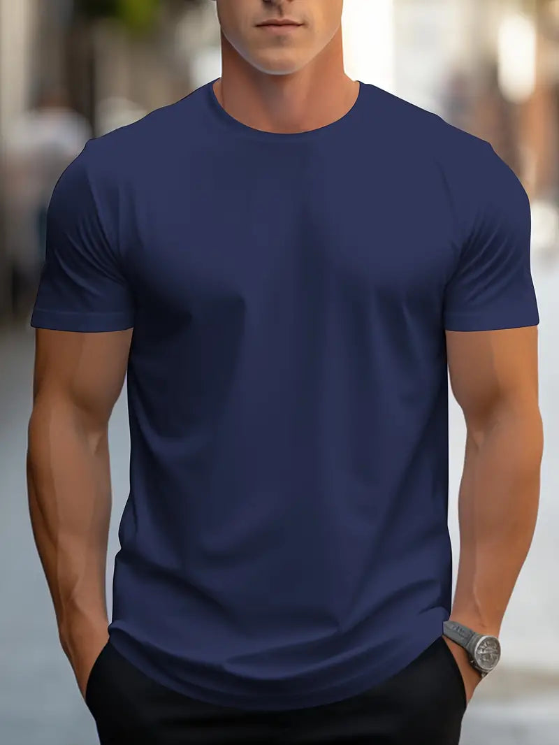 Blake – Men's Basic T-Shirt for Daily Comfort