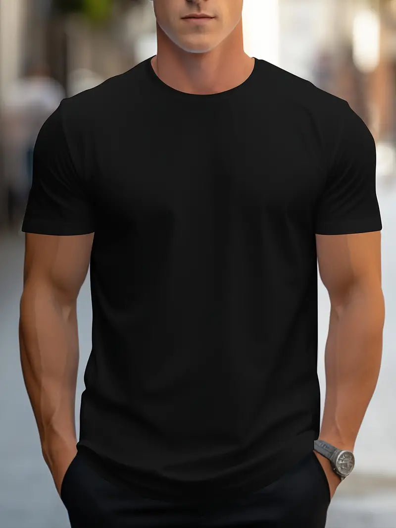 Blake – Men's Basic T-Shirt for Daily Comfort