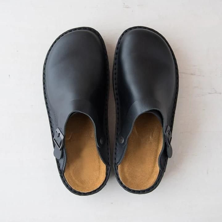 Berken – Ergonomic Leather Slippers for Men