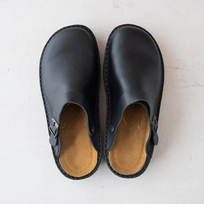 Berken – Ergonomic Leather Slippers for Men