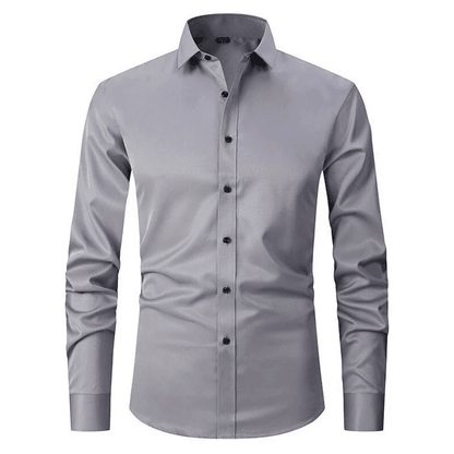 Lars – Chemise ajustée à manches longues