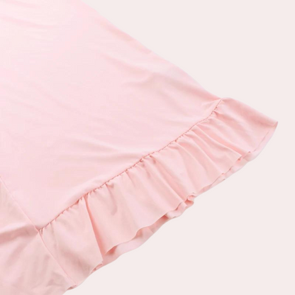 Chloe – Festive evening dress with V-neckline