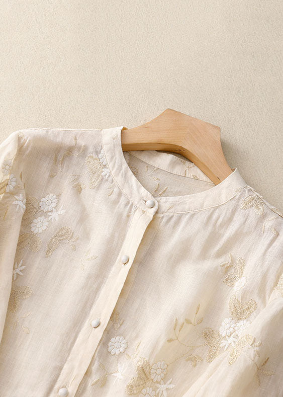 Elaine - Embroidered and Versatile Blouse
