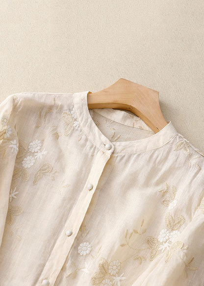 Elaine - Embroidered and Versatile Blouse