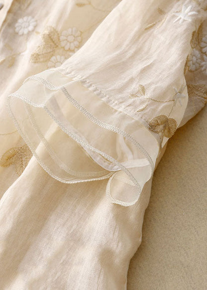 Elaine - Embroidered and Versatile Blouse