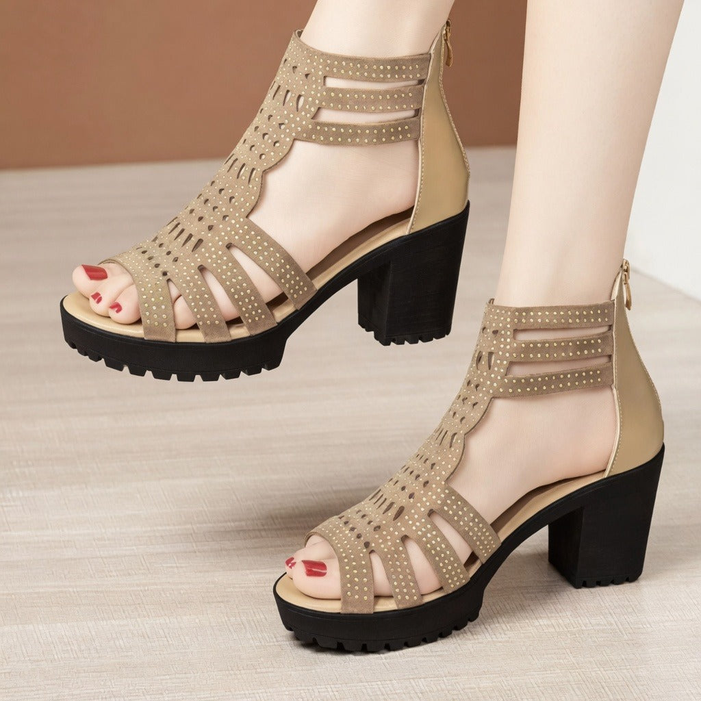 Krishan - Stylish Heel Sandals