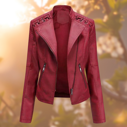 Gloria – Stylish Leather Jacket