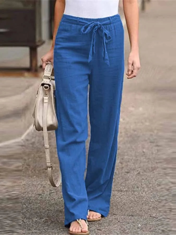 Lauren – Linen Trousers with Relaxed Comfort