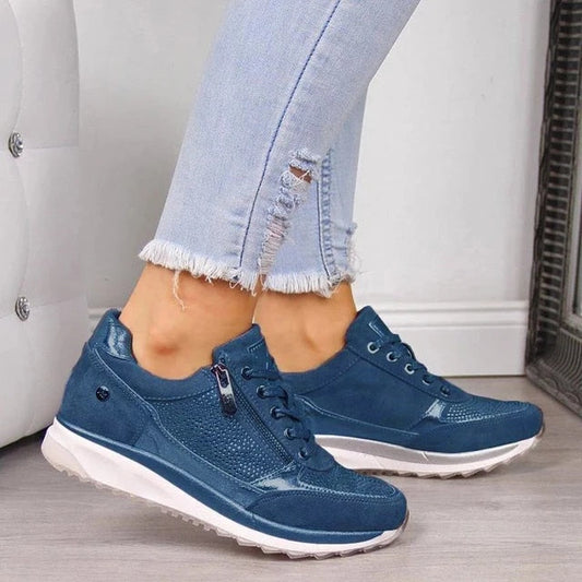 Livia – Φερμουάρ-Sneaker με Άνετη Σόλα