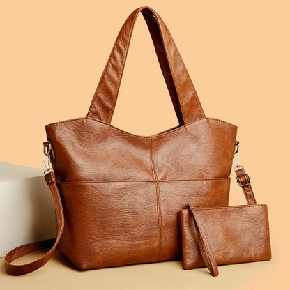 Gabbie – Elegant Structured Handbag with Double Strap