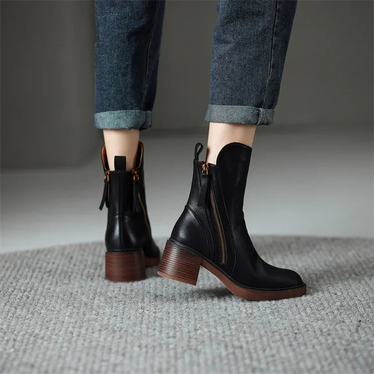 Ludovica – Retro-Style Boots