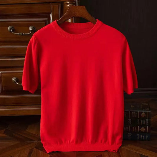 Rick - T-Shirt σε Απαλό Κασμίρι για Άνεση Όλη την Ημέρα