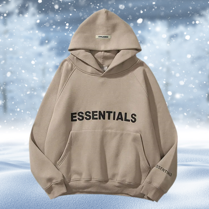 Essentials - Oversized Hoodie with Printed