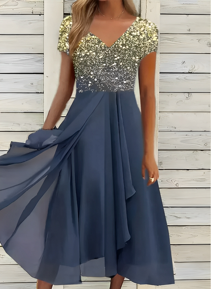 Sina – Flower Midi Dress