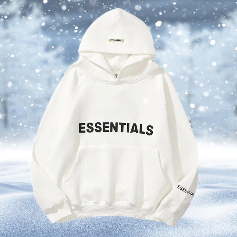Essentials - Oversized Hoodie with Printed