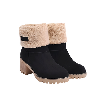 Joella - Warm Leather Ankle Boots for Women