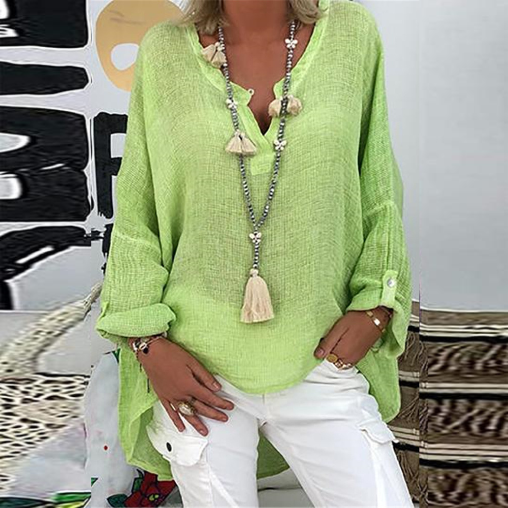 Annie - Women's Relaxed, Loose-Fit Blouse