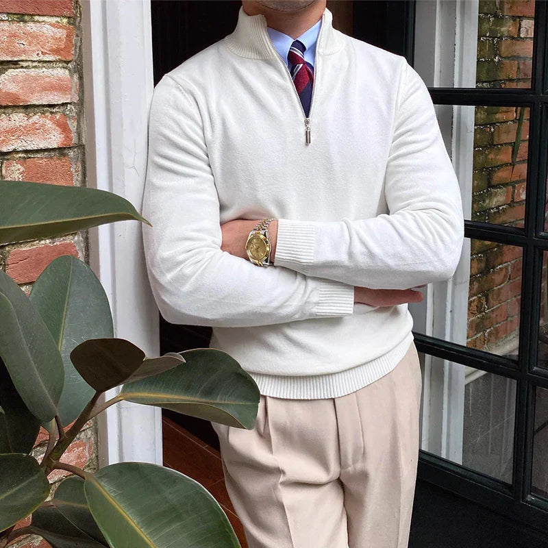 Hugo - Pull à demi-fermeture éclair