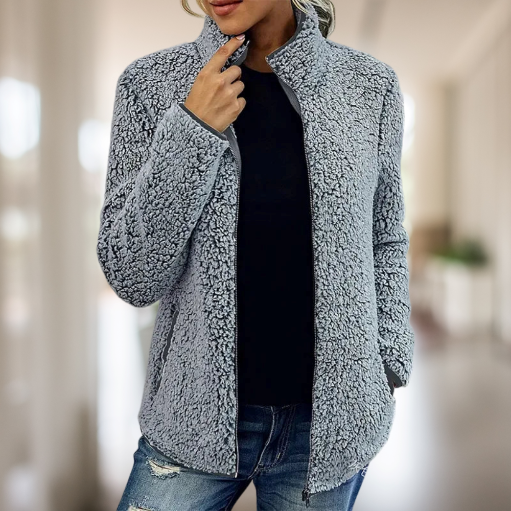 Katie – High-quality fleece jacket with zipper