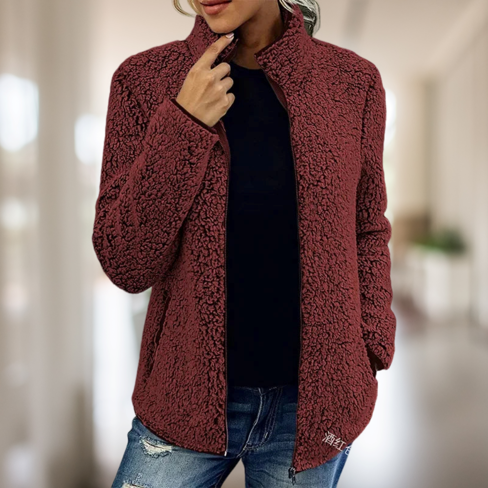 Katie – High-quality fleece jacket with zipper