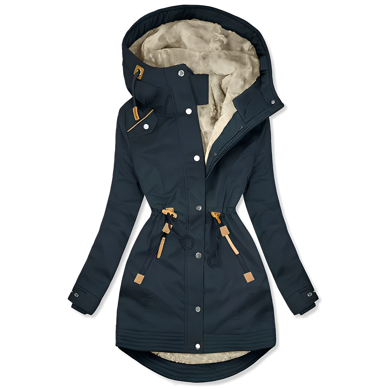 Carolyn - Modern waterproof parka jacket for women