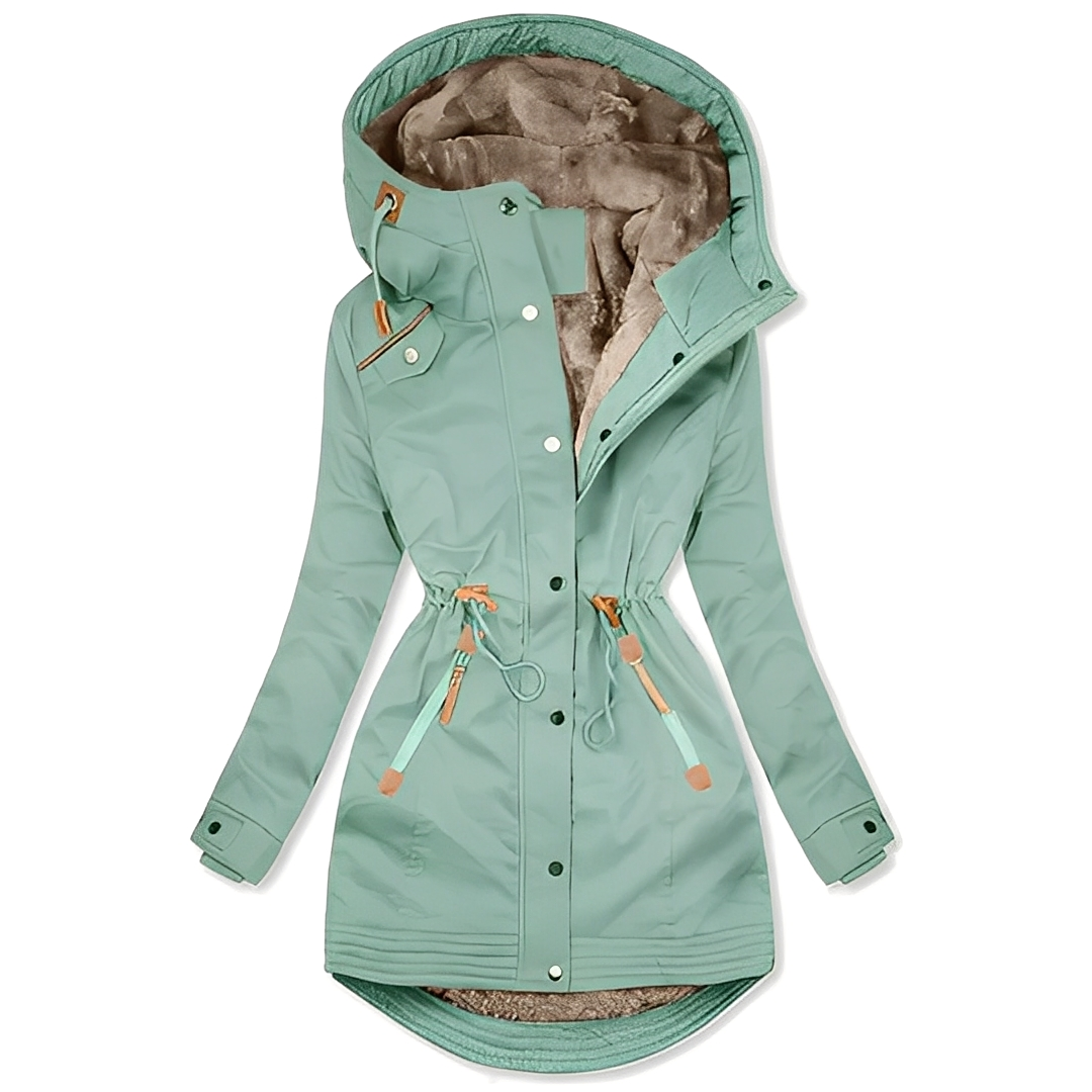 Carolyn - Modern waterproof parka jacket for women