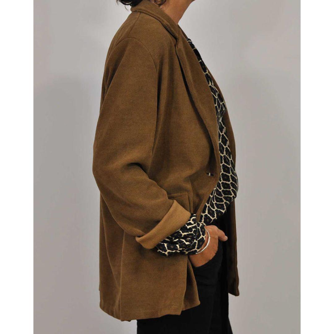 Meriva - Χαλαρή Μπλούζα με V-Λαιμόκοψη και Κουμπιά για Γυναίκες