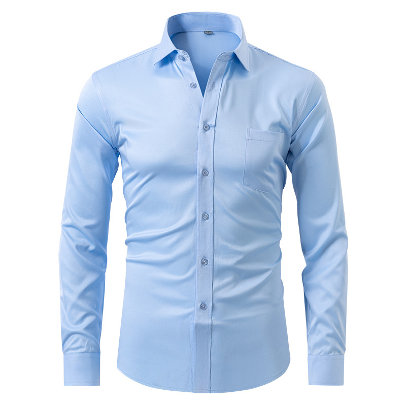 Lars – Chemise ajustée à manches longues