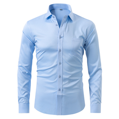 Lars – Chemise ajustée à manches longues