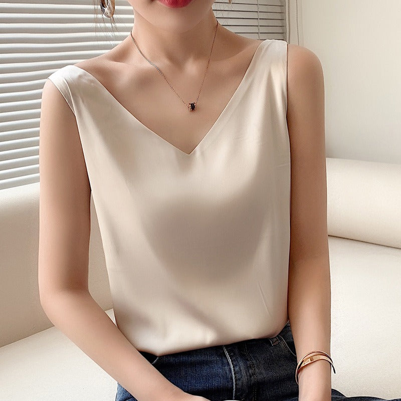 Gladys - Soft and silky tank top for women