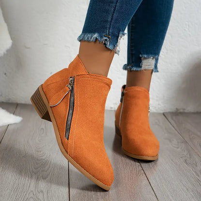Klara – Ankle Boots with Zipper