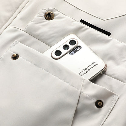 Luke – Waterproof Jacket in Titanium