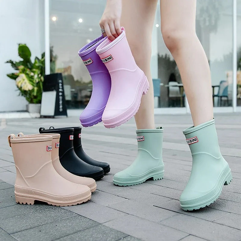 Camille – Waterproof Rain Boots