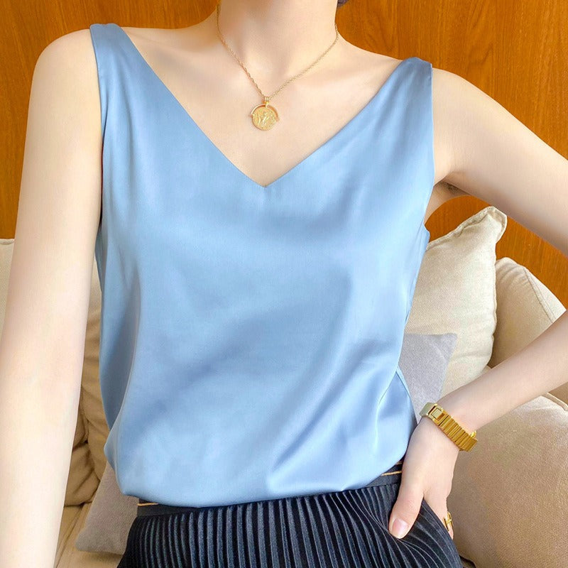 Gladys - Soft and silky tank top for women