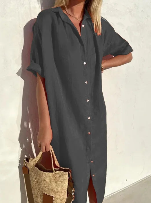 Maloi - Effortless Shirt Dress