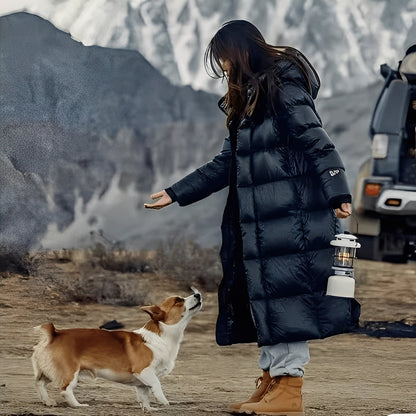 Mildred - Daily long downy cardigan for women