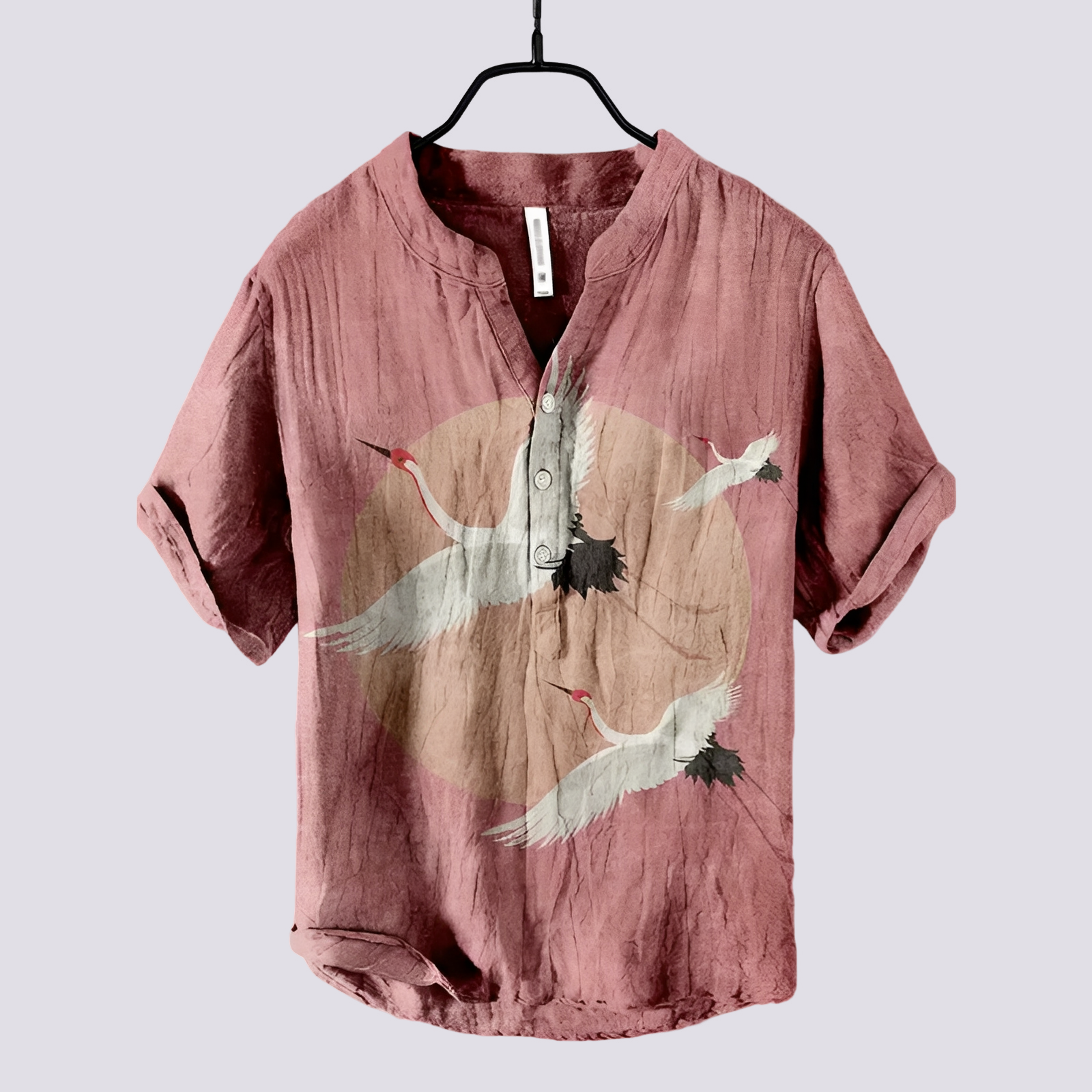 Fiona - Stylish shirt with artistic print for women