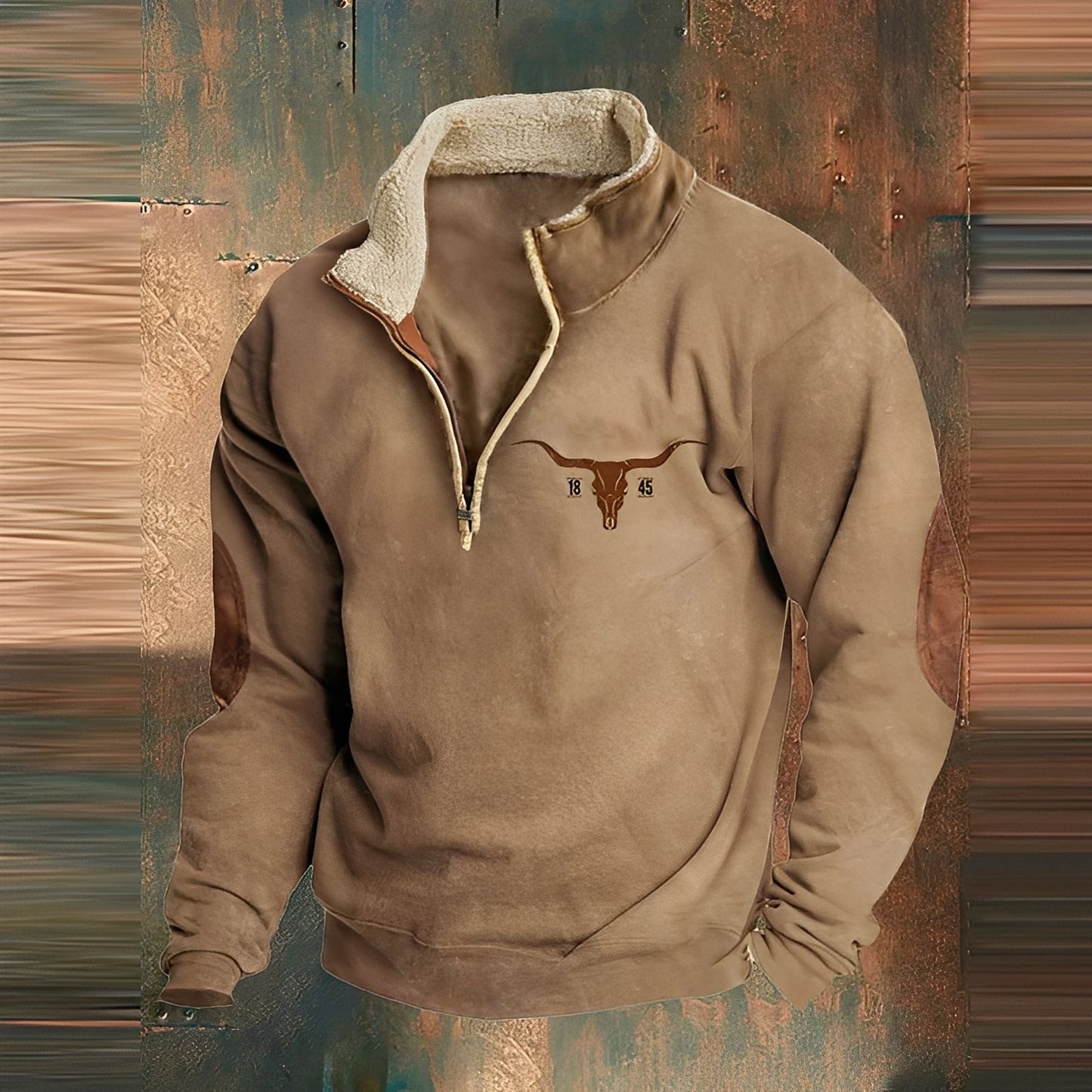 Kenton - Stylish Pullover with Zipper for Men