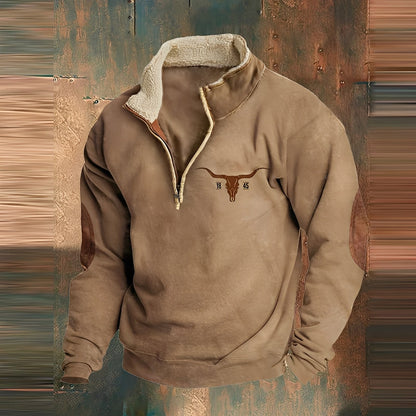 Kenton - Stylish Pullover with Zipper for Men