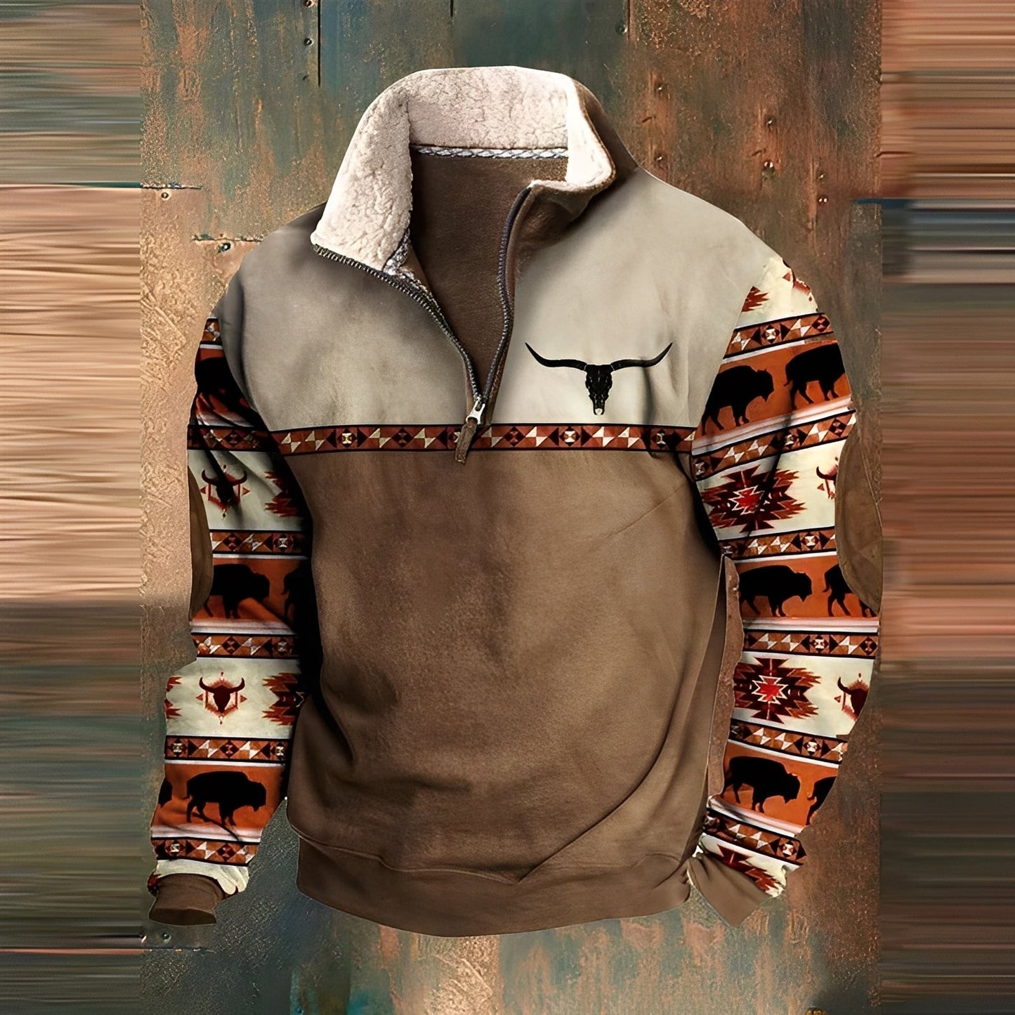 Kenton - Stylish Pullover with Zipper for Men